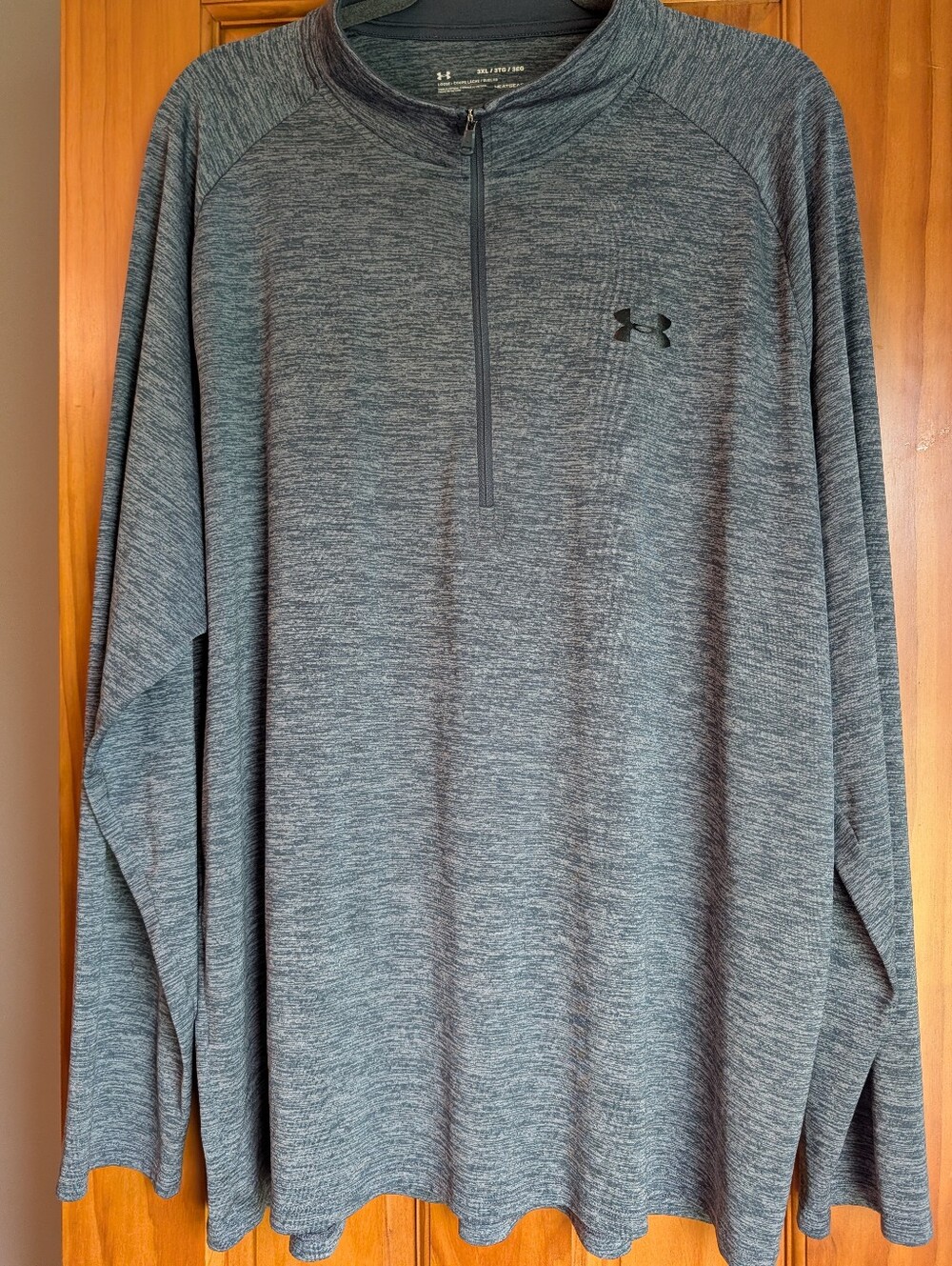 Under Armour Men's UA Tech 1/2 Zip Pullover 3XL Loose Fit, Castlerock